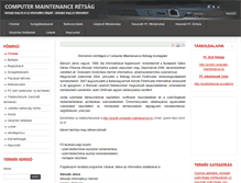 Tablet Screenshot of computer-maintenance.hu